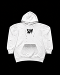 RIPPED RHINESTONE HOODIE
